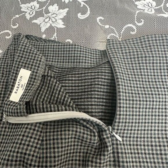 Aritzia Babaton Jethro Faux Wrap Mini Skirt Sz 00 - Picture 8 of 11